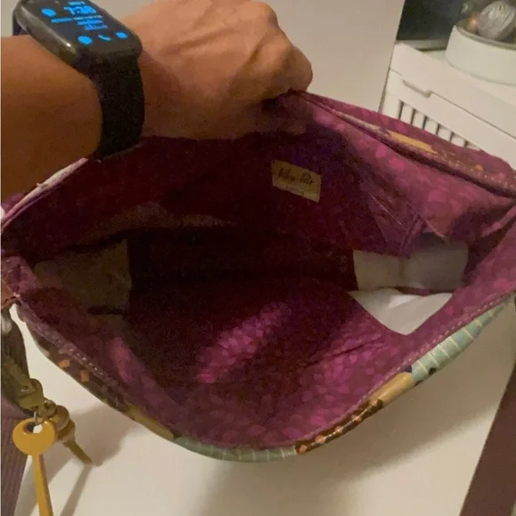 Fossil leather bag with long adjustable straps. Great clean condition - Picture 10 of 16